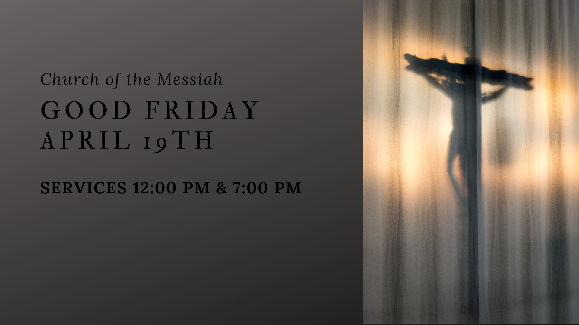 Good Friday Service